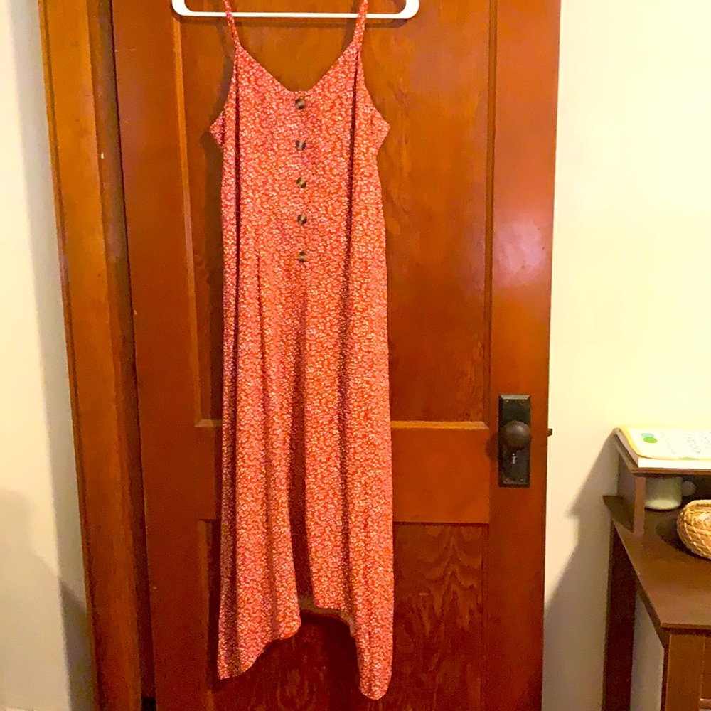 Primark floral patterned spaghetti strap dress